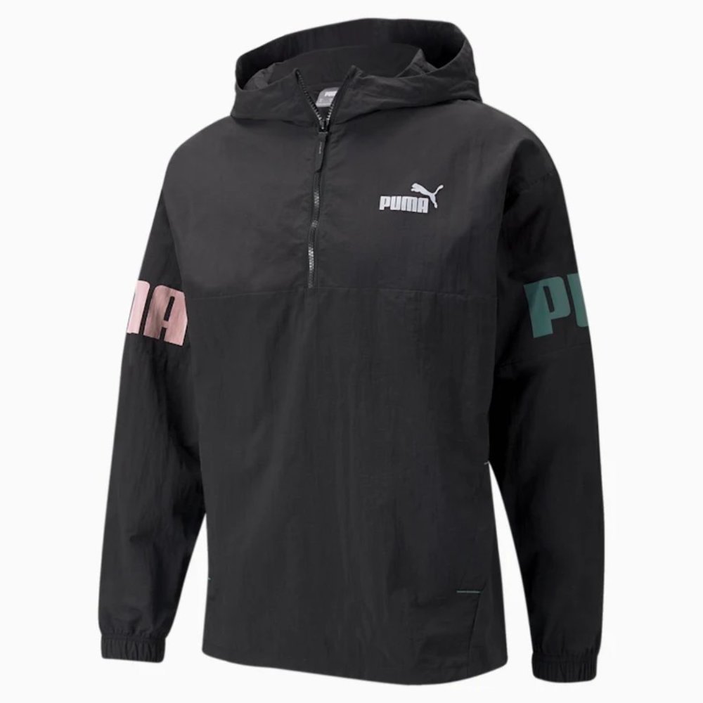 PUMA Power Men's Half-Zip Windbreaker